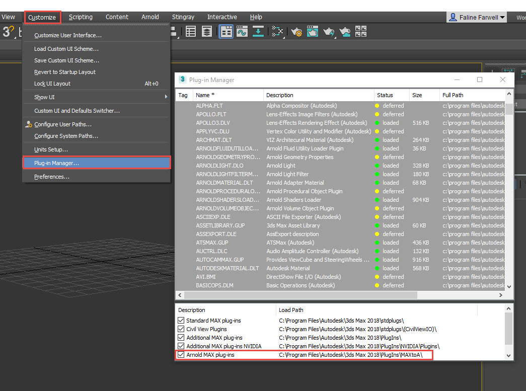 0em3a000000eiku Load the plug-in in 3ds Max or Maya