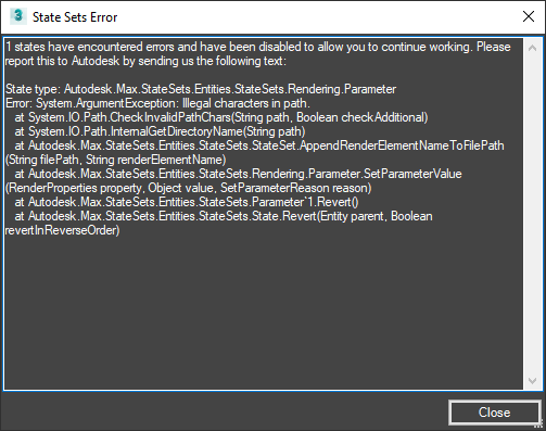 0em3g000000e2ga State Set Path Error