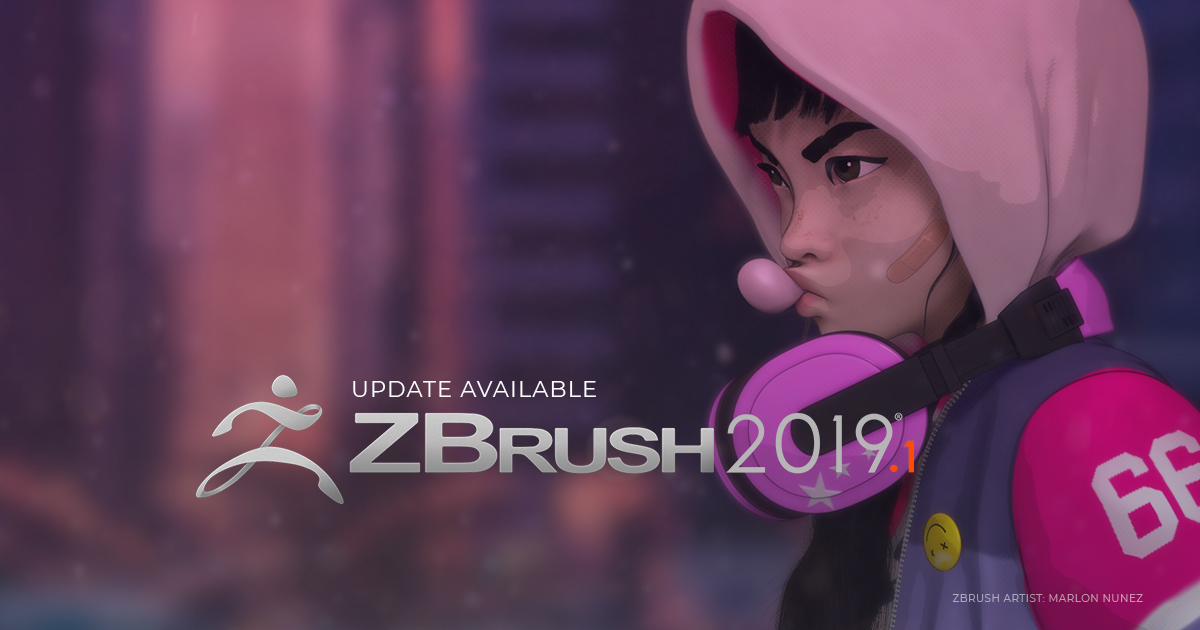 ZBRUSH 2019.1 NOW AVAILABLE!