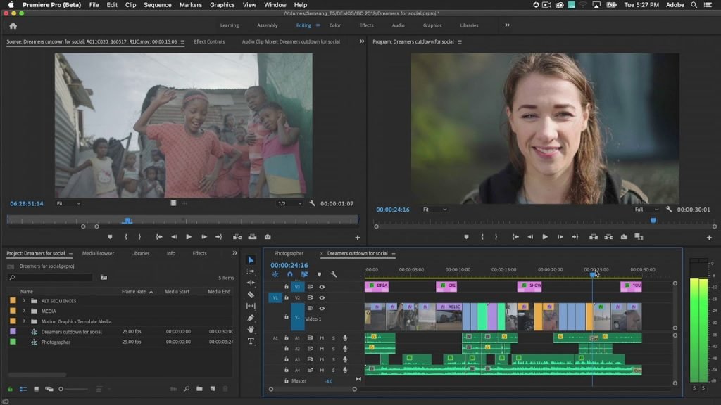 Adobe announces auto-reframe for Premiere