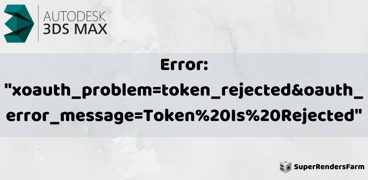 Error: “xoauth_problem=token_rejected&oauth_error_message=Token%20Is%20Rejected”