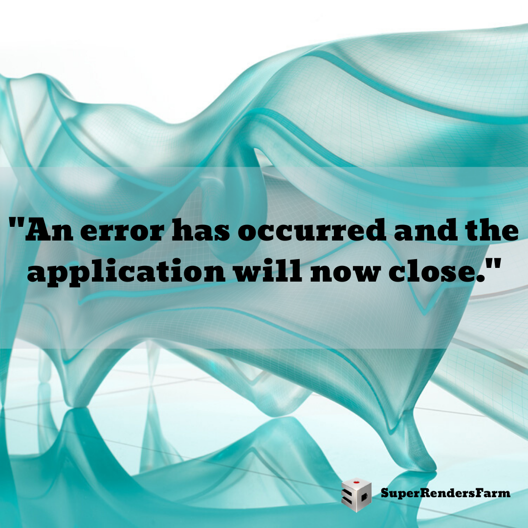 “An error has occurred and the application will now close.” message appears when using the ‘Undo’ button in 3ds Max