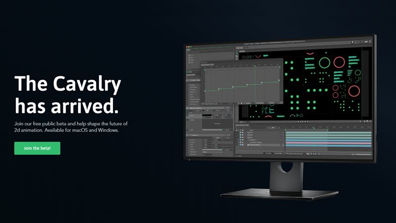 Cavalry – new motion design software