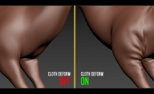 Cloth Deform modifier for 3ds Max