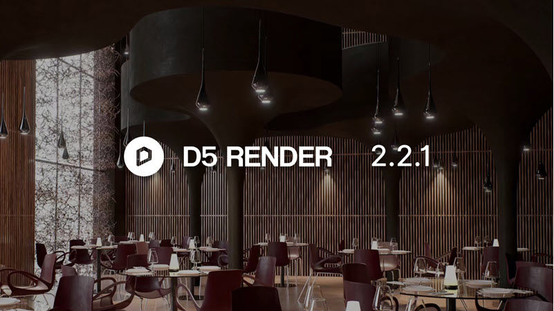 D5 Render 2.2.1 released