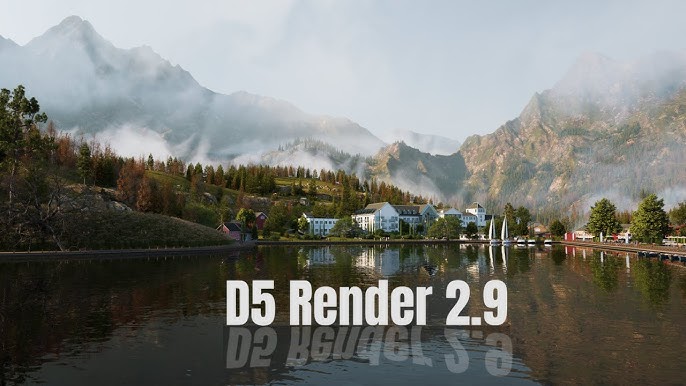 D5 Render 2.9 released with terrain sculpting, phasing animations, AI tools and more