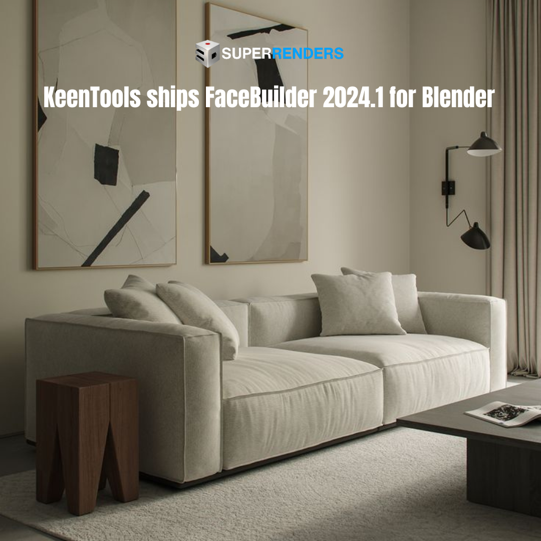 KeenTools ships FaceBuilder 2024.1 for Blender