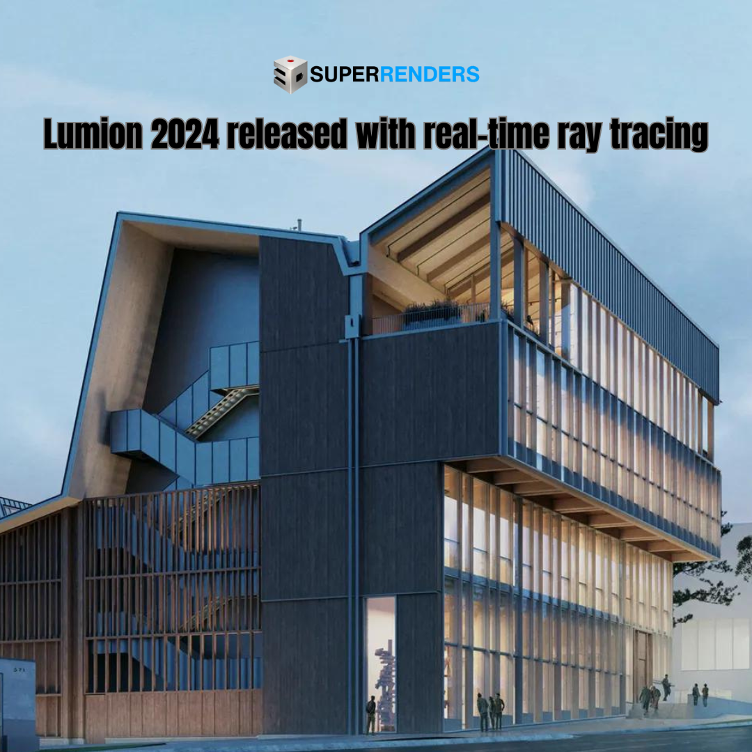 Lumion 2024 released with real-time ray tracing