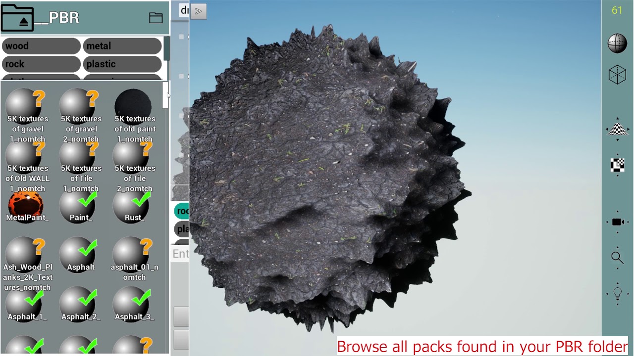 Ptolemee – PBR texture organiser