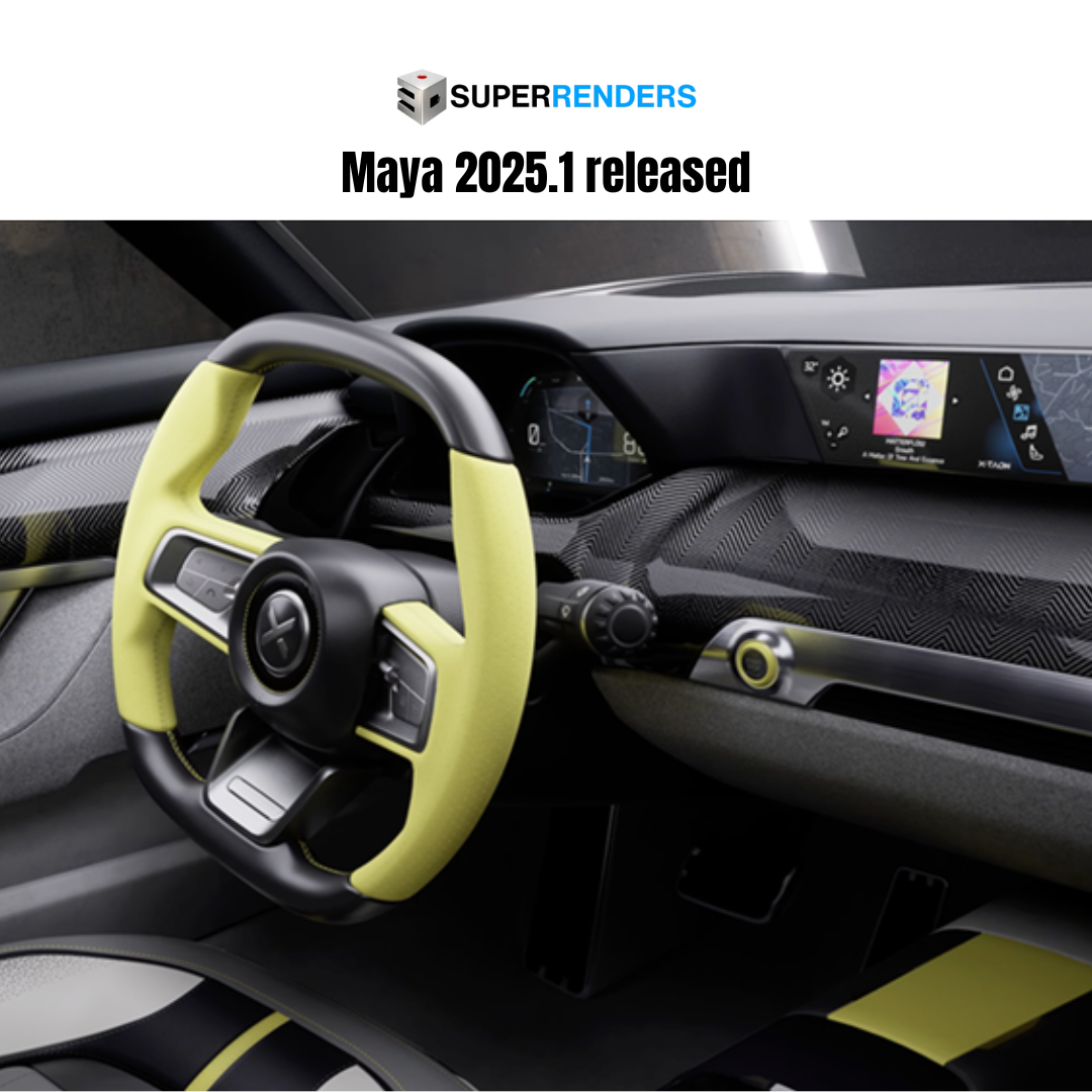 Maya 2025.1 released