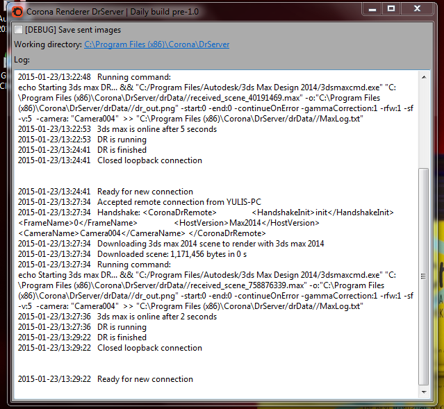 new Closed Loopback Connection" message and DR is not working