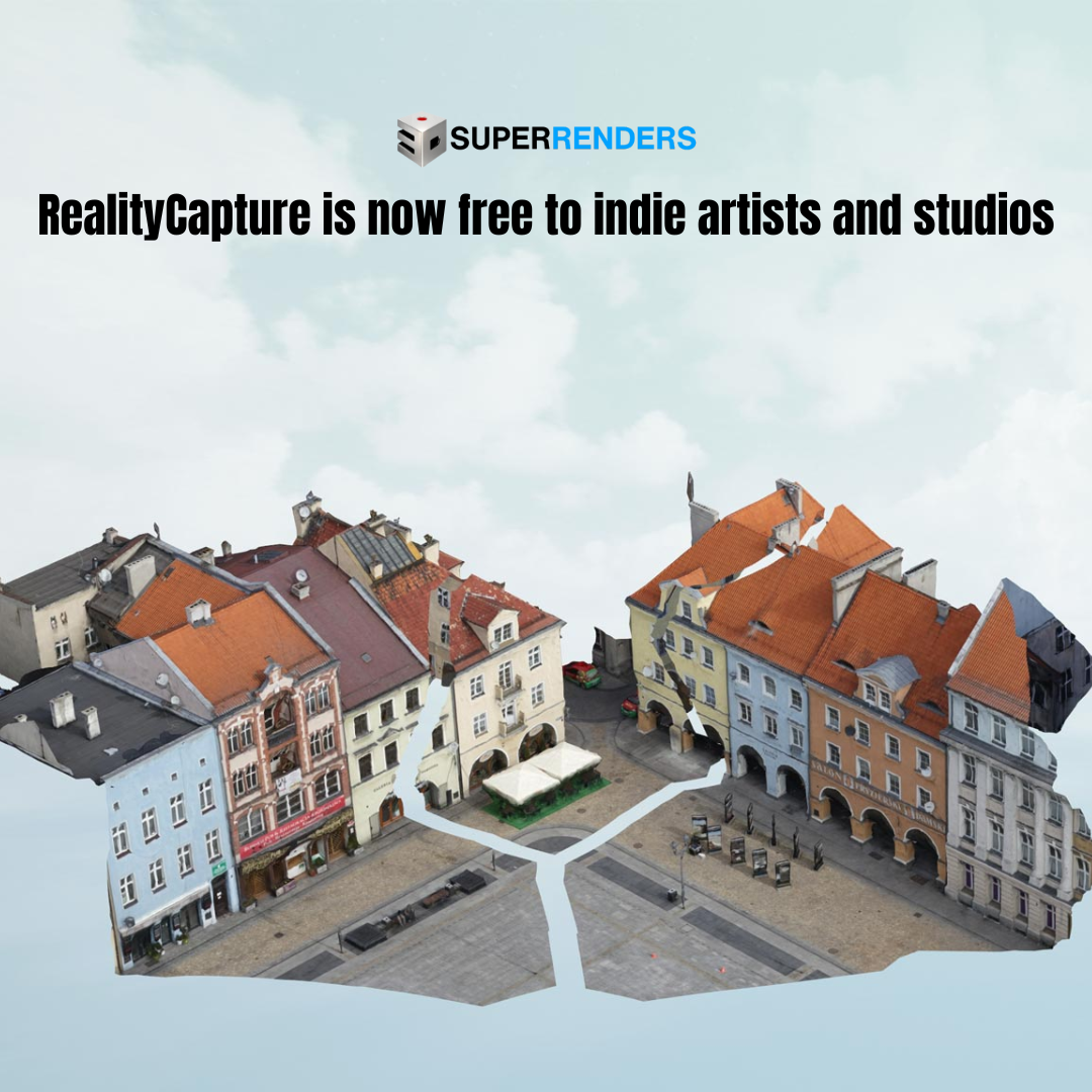 RealityCapture is now free to indie artists and studios
