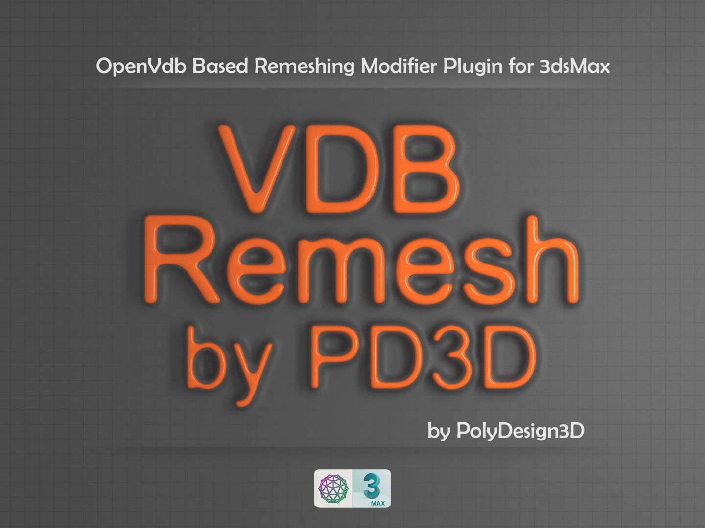 VdbRemesh Modifier for 3ds Max